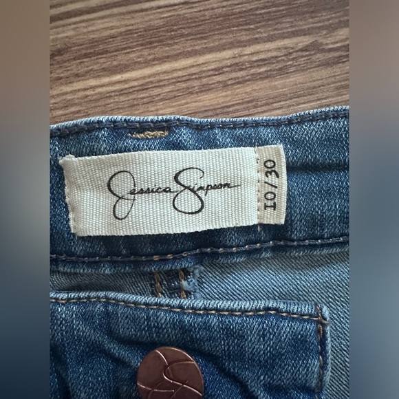 Jessica Simpson Women Casual Every Day Adored High Rise Kick Flare Jeans Sz 10 - Picture 7 of 11